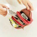 純色清新三層結構質感紋理百搭女包小包包手機包側背斜背包