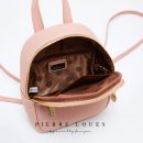 後背包韓版純色學院風質感百搭女小背包後背包