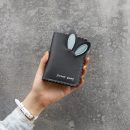 【短版兔耳零錢包】正韓設計時尚可愛兔兒花邊女零錢包二折皮夾短夾