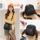 寬肩帶小包包女新款秋冬複古單肩包韓版百搭側背斜背包