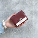 【正韓設計撞色短夾】正韓版型百搭時尚純色撞色清新女錢包皮夾短夾