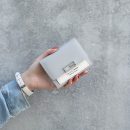 【正韓設計撞色短夾】正韓版型百搭時尚純色撞色清新女錢包皮夾短夾
