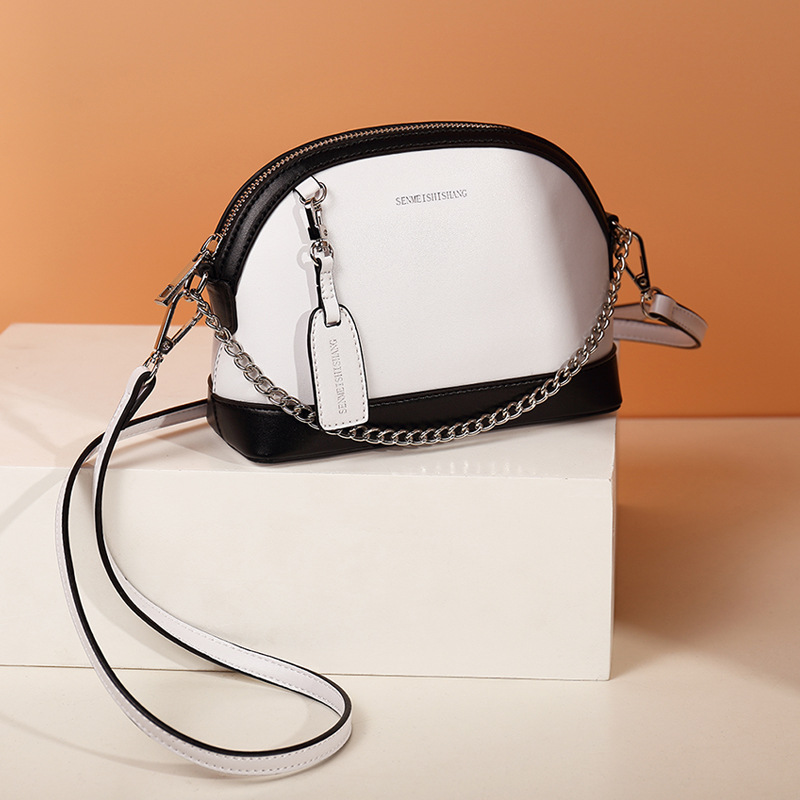 貝殼包女包包新品氣質時尚單肩小包包女韓版貝殼包斜背側背包