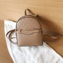 雙肩後背包包女新款韓版休閑百搭時尚軟皮女士迷你小背包