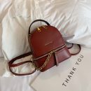 後背包新款韓版百搭鎖鍊小背包少女感手提斜背雙肩後背包