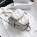 後背包女2020新款經典菱格休閑百搭學院風手提後背包