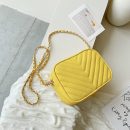 小方包清爽百搭菱格休閒女包小包包單肩斜背包