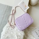 小方包清爽百搭菱格休閒女包小包包單肩斜背包