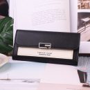 【正韓設計撞色長夾】【多功能大容量】正韓版型百搭時尚純色撞色清新女錢包皮夾長夾