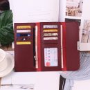 【正韓設計撞色長夾】【多功能大容量】正韓版型百搭時尚純色撞色清新女錢包皮夾長夾