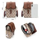 多夾層裝手機的小包包女迷你小包手機包零錢包側背斜背包