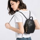 後背包輕便百搭複古防盜休閑防水質感皮料女小背包後背包