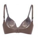 【輕型舒適光面】【上薄下厚無鋼圈】純色簡潔舒適光面超輕上薄下厚無鋼圈內衣