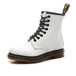 小牛皮牛筋底經典版多色高幫1460馬丁鞋男女英倫情侶短靴男女真皮靴子圓頭潮流機車工裝靴