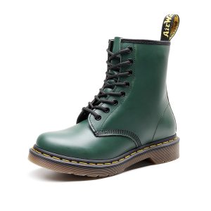 小牛皮牛筋底經典版多色高幫1460馬丁鞋男女英倫情侶短靴男女真皮靴子圓頭潮流機車工裝靴