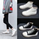 小牛皮頭層真皮超軟牛筋底小白鞋文藝氣質女秋冬新款軟底高幫鞋平底大碼女鞋