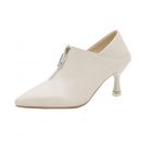 韓版高跟女鞋細跟鞋秋冬兩穿鞋子女韓版尖頭女鞋