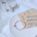 天然淡水珍珠水晶手鍊原創手工手鏈顯氣質時尚輕奢手飾