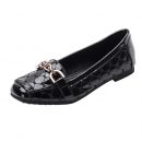 溫柔氣質豆豆鞋瓢鞋舒適軟底女鞋秋季韓版平底鞋大碼方頭豆豆鞋