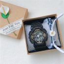 【文藝運動防水電子手錶】【贈送手鍊】明星同款IG網紅獨角獸文藝運動氣質手鍊電子手錶禮盒