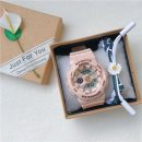 【文藝運動防水電子手錶】【贈送手鍊】明星同款IG網紅獨角獸文藝運動氣質手鍊電子手錶禮盒