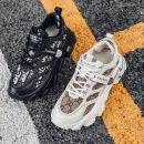 透氣厚底老爹鞋女2020秋冬新款拼色IG網紅休閑鞋百搭運動鞋