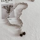 【黑櫻桃吊墜項鍊】正韓設計網紅暗黑甜美風格黑櫻桃吊墜項鍊