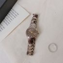 【鎢鋼復古氣質】【鑲鑽小錶盤】vintage復古小錶盤簡約時尚鎢鋼色文藝OL氣質女錶手錶