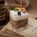 【英式鄉村香氛蠟燭】【搭配植物乾花】【無煙大豆蠟】鈴兒森林純手工製搭配永生植物乾花大豆蠟香氛蠟燭