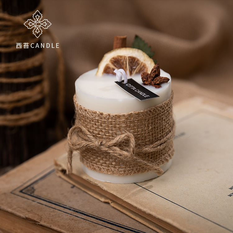 【英式鄉邨香氛蠟燭】【搭配植物乾花】【無煙大豆蠟】鈴兒森林純手工製搭配永生植物乾花大豆蠟香氛蠟燭
