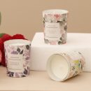 【二入】【英式淡雅香氛蠟燭】【無煙植物大豆蠟】【多種香型】純手工製英式田園無煙大豆蠟杯裝香氛蠟燭