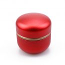 【古風紅罐香氛蠟燭】【高端植物大豆蠟】純手工製古風鐵罐大豆蠟融入永生花瓣香氛蠟燭