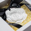 【山茶花香氛石膏擴香石】【贈送天然植物精油】純手工製法式復古山茶花石膏擴香車掛衣櫃香氛擴香石