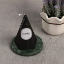 【五角棱錐冰花蠟香氛蠟燭】【百里香鼠尾草】【專業調香】北歐風五角棱錐冰花蠟香氛蠟燭