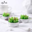 【三入】【多肉植物無煙蠟燭】超可愛純手工製多肉植物仙人掌造型無煙蠟燭三入禮盒