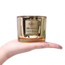【法式奢金杯裝香氛蠟燭】【厚壁電鍍】【高端無煙大豆蠟】【50小時】法式奢金木蘭檸檬柑橘百香果香氛蠟燭