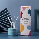 【莫蘭迪色擴香瓶】【抹茶綠花香調】西苔花島莫蘭迪色無火香氛擴香瓶套組