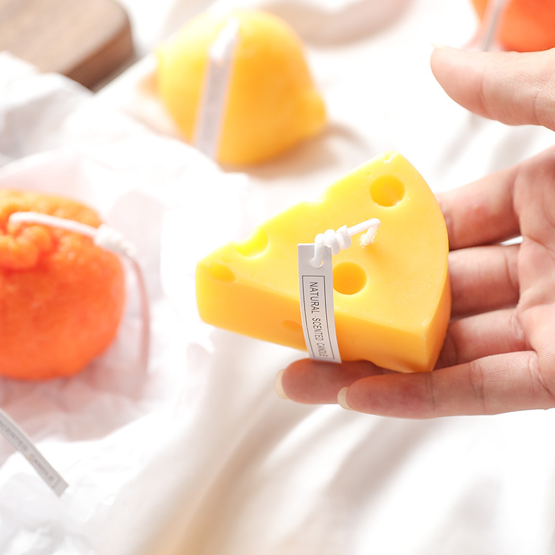 【二入】【可愛醜橘香氛蠟燭】【大豆脂蠟】純手工製韓國可愛水果植物精油小蒼蘭香氛蠟燭