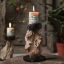 【無煙圓柱香氛蠟燭】純手工皂製草莓/獼猴桃/香草/咖啡味伴手禮香氛蠟燭