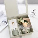 【永生玫瑰擴香瓶禮盒】設計師款日式保鮮香皂花禮盒聖誕禮物情人節禮品玫瑰香氛擴香瓶禮盒