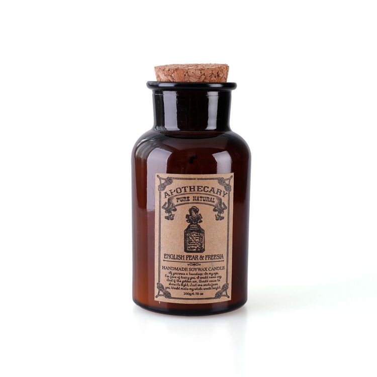 【藥劑棕瓶香氛蠟燭】【植物混合蠟】【琥珀烏木】輕奢復古藥劑棕瓶植物混合蠟香氛蠟燭禮盒 【藥劑棕瓶香氛蠟燭】【植物混合蠟】【琥珀烏木】輕奢復古藥劑棕瓶植物混合蠟香氛蠟燭禮盒