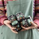 【二入】【英式馬口鐵罐香氛蠟燭】【高端無煙大豆蠟】英式田園插畫馬口鐵罐大豆蠟香氛蠟燭二入組