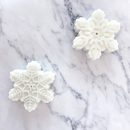 【北歐雪花造型香氛蠟燭】【大豆白蜂蠟】韓國小眾伴手禮臥室裝飾天然精油雪花香氛蠟燭送閨密聖誕禮盒