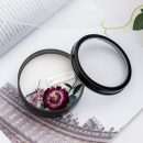 【永生花香氛蠟燭】【植物大豆蠟】純手工製黑鐵罐窗植物精油永生花鳳梨菊繡球橘片罐裝香氛蠟燭