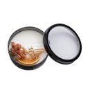 【永生花香氛蠟燭】【植物大豆蠟】純手工製黑鐵罐窗植物精油永生花鳳梨菊繡球橘片罐裝香氛蠟燭