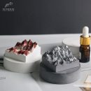 【阿爾卑斯山脈香氛擴香石】【贈送天然植物精油】原創設計阿爾卑斯山造型香氛精油擴香石