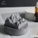 【阿爾卑斯山脈香氛擴香石】【贈送天然植物精油】原創設計阿爾卑斯山造型香氛精油擴香石