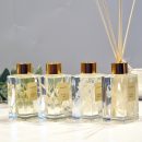 【125ml香氛擴香組】【內含永生花】【多香型】浪漫居家天然永生浮游花無火香氛藤條精油擴香瓶組