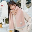 【韓系百搭純色圍巾】【手工毛線針織】韓國經典純色百搭毛線針織情侶圍巾男女圍巾