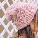 【雙層針織堆堆毛帽】【安哥拉兔毛】正韓版型甜美可愛舒適兔混紡毛線帽秋冬韓國百搭針織女帽